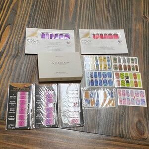 Colorful Nail Art Set with UV/LED Lamp